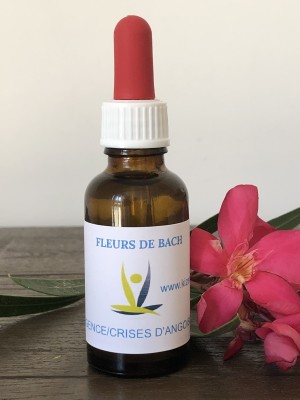 Fleurs de Bach N°39 RESCUE - URGENCE - Crises d'angoisse / Les enfants